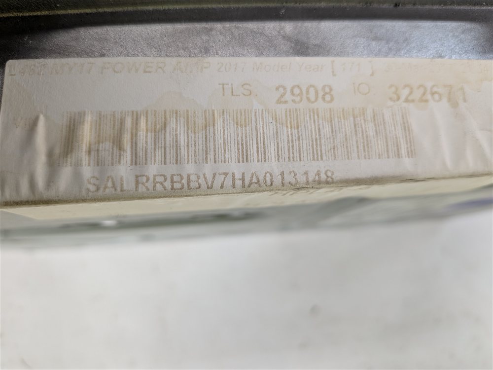 Thumbnail 10: 17-20 ROVER DISCOVERY XF SPORT VELAR L462 L550 RADIO STEREO AUDIO AMPLIFIER AMP