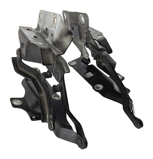 17-23 LAND ROVER DISCOVERY L462 FRONT LEFT & RIGHT HOOD HINGE SET (Black)