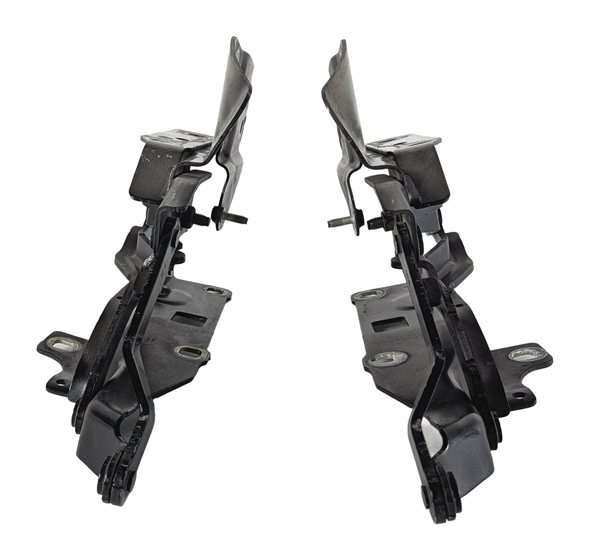 Thumbnail 2: 17-23 LAND ROVER DISCOVERY L462 FRONT LEFT & RIGHT HOOD HINGE SET (Black)