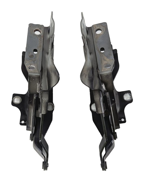 Thumbnail 3: 17-23 LAND ROVER DISCOVERY L462 FRONT LEFT & RIGHT HOOD HINGE SET (Black)