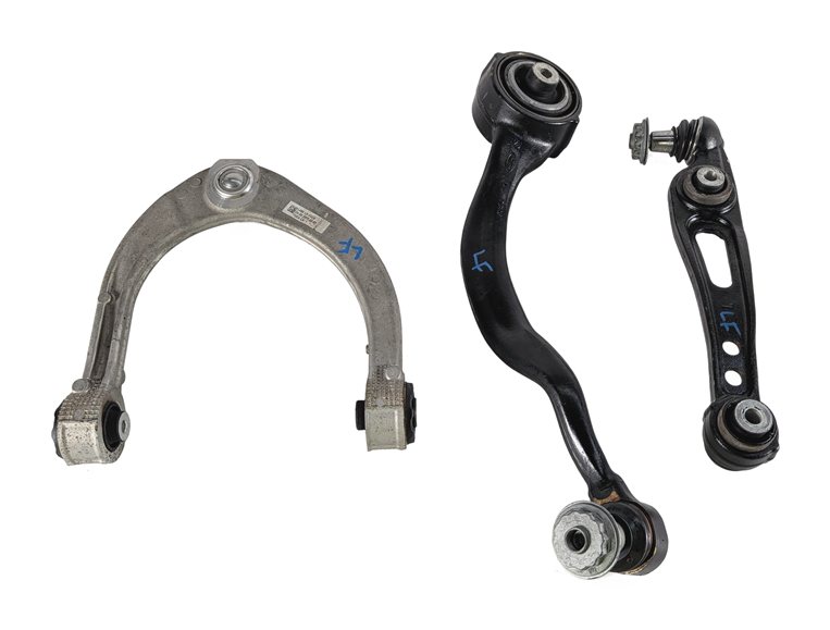 Thumbnail 4: 2017 LAND ROVER DISCOVERY (L462) FRONT LEFT DRIVER UPPER LOWER CONTROL ARM SET/3