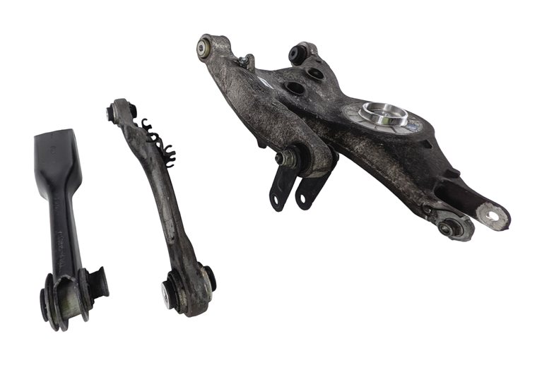 2017 LAND ROVER DISCOVERY (L462) REAR LEFT UPPER LOWER CONTROL ARM SET/3