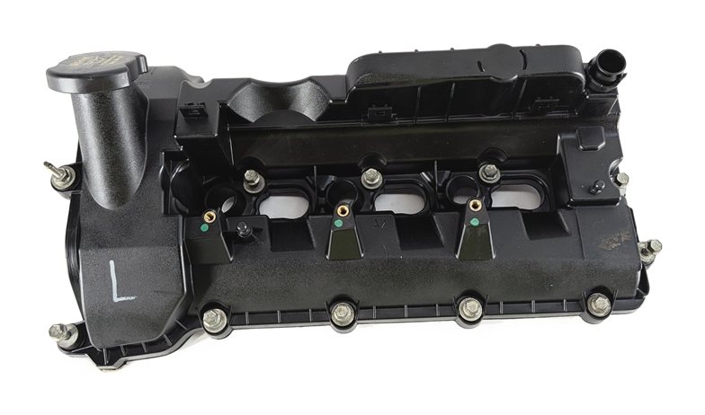 Thumbnail 6: 14-20 LR4 RANGE ROVER SPORT DISCOVERY L494 L462 3.0L AJ126 SC LEFT VALVE COVER