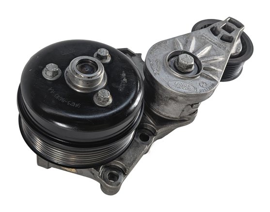 17-20 LAND ROVER DISCOVERY L462 3.0L AJ126 SUPERCHARGER BELT TENSIONER w/PULLEYS