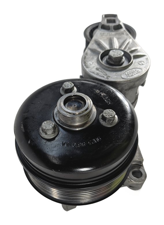 Thumbnail 5: 17-20 LAND ROVER DISCOVERY L462 3.0L AJ126 SUPERCHARGER BELT TENSIONER w/PULLEYS