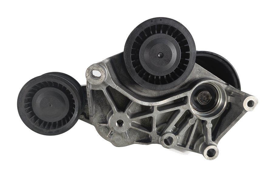 Thumbnail 7: 17-20 LAND ROVER DISCOVERY L462 3.0L AJ126 SUPERCHARGER BELT TENSIONER w/PULLEYS