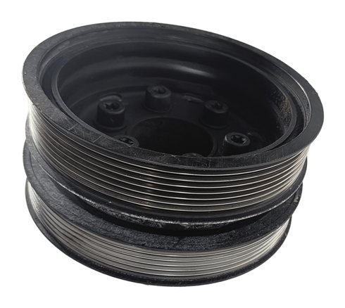 Thumbnail 4: 10-22 JAGUAR F-TYPE XE XF XJ XK ROVER SPORT LR4 3.0L 5.0L SC HARMONIC BALANCER