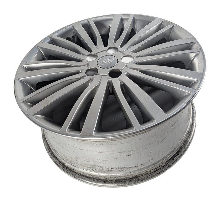 17-20 LAND ROVER DISCOVERY L462 20 X 8.5 10 SPLIT SPOKE WHEEL RIM SPARKLE SILVER