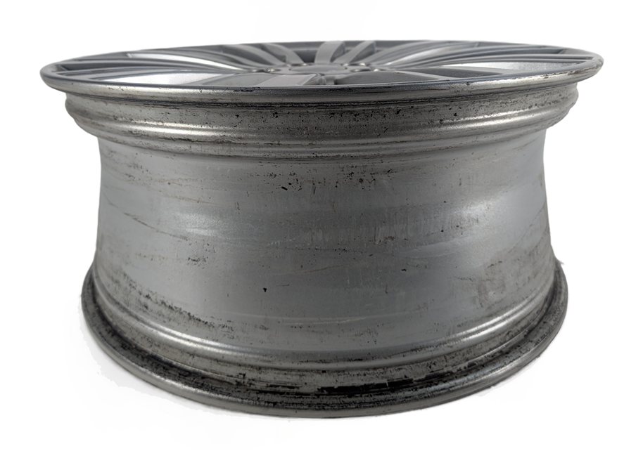 Thumbnail 2: 17-20 LAND ROVER DISCOVERY L462 20 X 8.5 10 SPLIT SPOKE WHEEL RIM SPARKLE SILVER