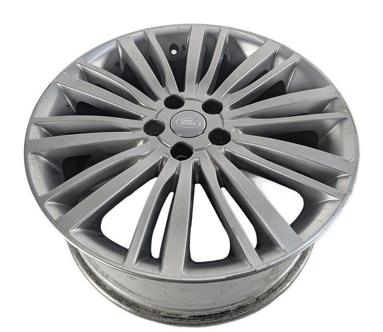 Thumbnail 3: 17-20 LAND ROVER DISCOVERY L462 20 X 8.5 10 SPLIT SPOKE WHEEL RIM SPARKLE SILVER