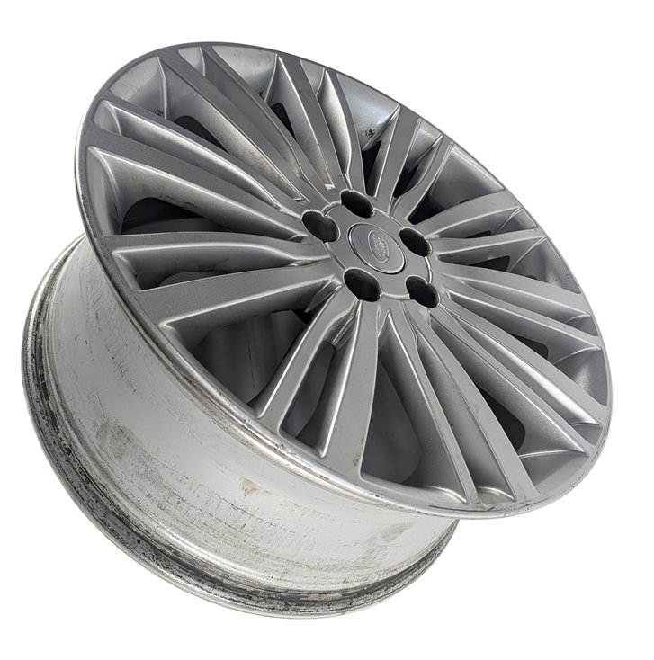 Thumbnail 4: 17-20 LAND ROVER DISCOVERY L462 20 X 8.5 10 SPLIT SPOKE WHEEL RIM SPARKLE SILVER