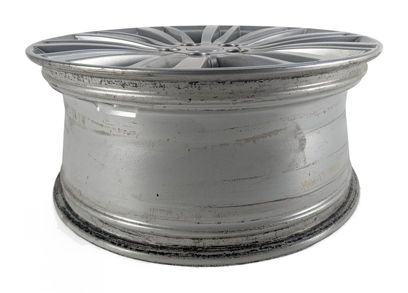 Thumbnail 2: 17-20 LAND ROVER DISCOVERY L462 20 X 8.5 10 SPLIT SPOKE WHEEL RIM SPARKLE SILVER