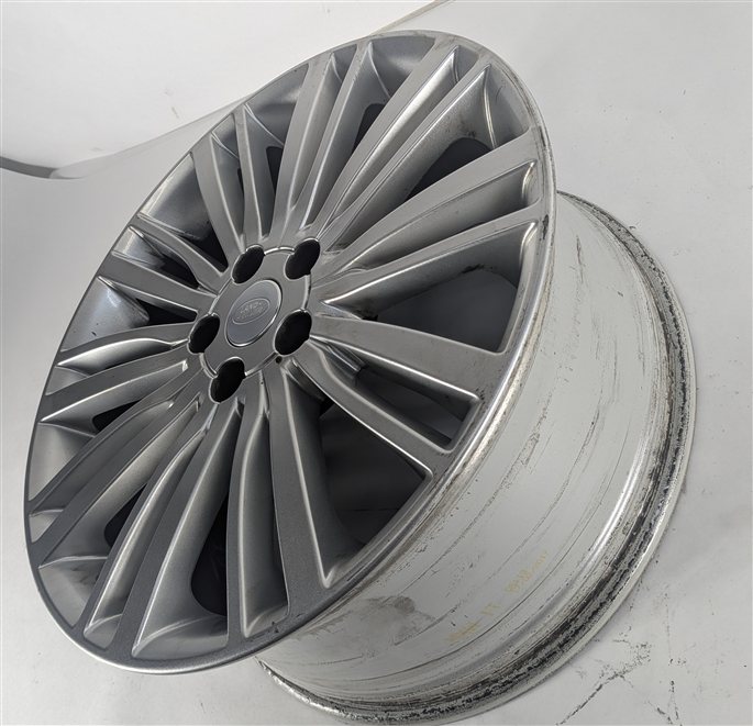Thumbnail 4: 17-20 LAND ROVER DISCOVERY L462 20 X 8.5 10 SPLIT SPOKE WHEEL RIM SPARKLE SILVER