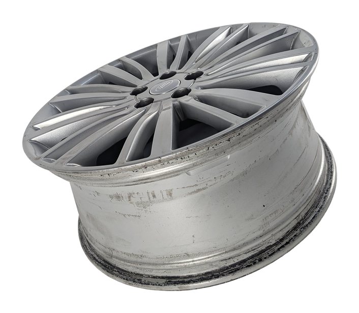 Thumbnail 5: 17-20 LAND ROVER DISCOVERY L462 20 X 8.5 10 SPLIT SPOKE WHEEL RIM SPARKLE SILVER