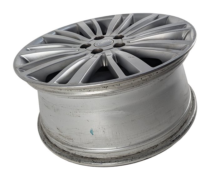 17-20 LAND ROVER DISCOVERY L462 20 X 8.5 10 SPLIT SPOKE WHEEL RIM SPARKLE SILVER