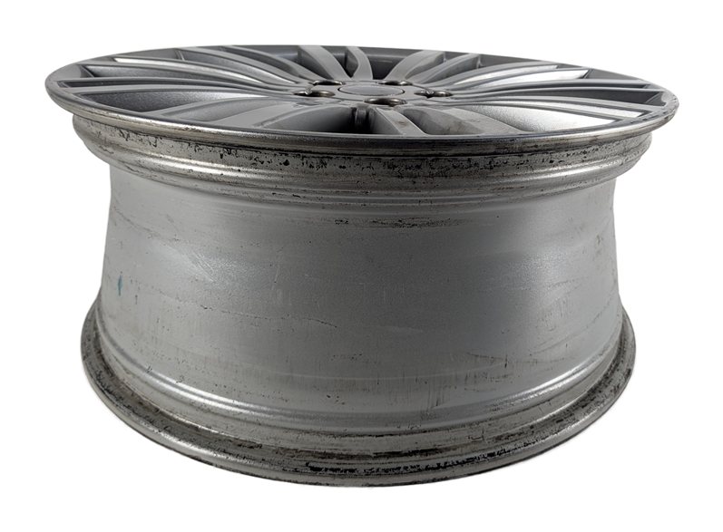 Thumbnail 2: 17-20 LAND ROVER DISCOVERY L462 20 X 8.5 10 SPLIT SPOKE WHEEL RIM SPARKLE SILVER