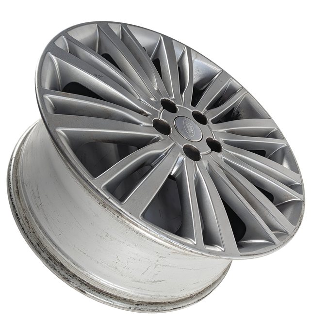 Thumbnail 4: 17-20 LAND ROVER DISCOVERY L462 20 X 8.5 10 SPLIT SPOKE WHEEL RIM SPARKLE SILVER