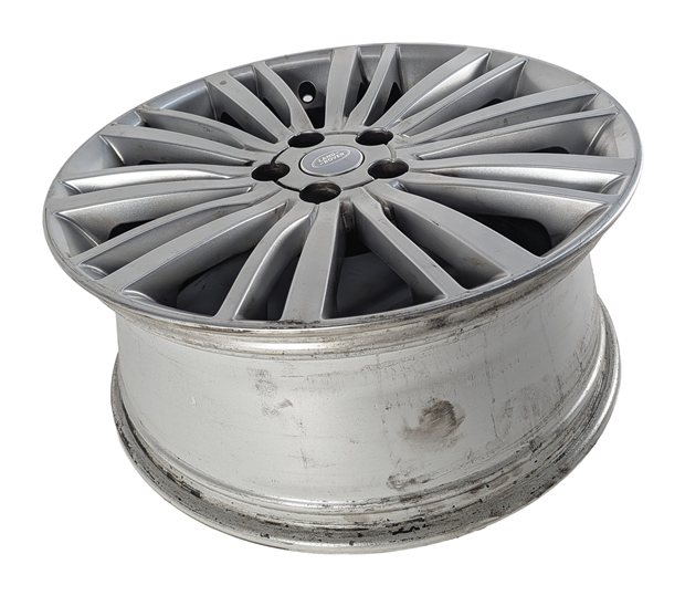 17-20 LAND ROVER DISCOVERY L462 20 X 8.5 10 SPLIT SPOKE WHEEL RIM SPARKLE SILVER