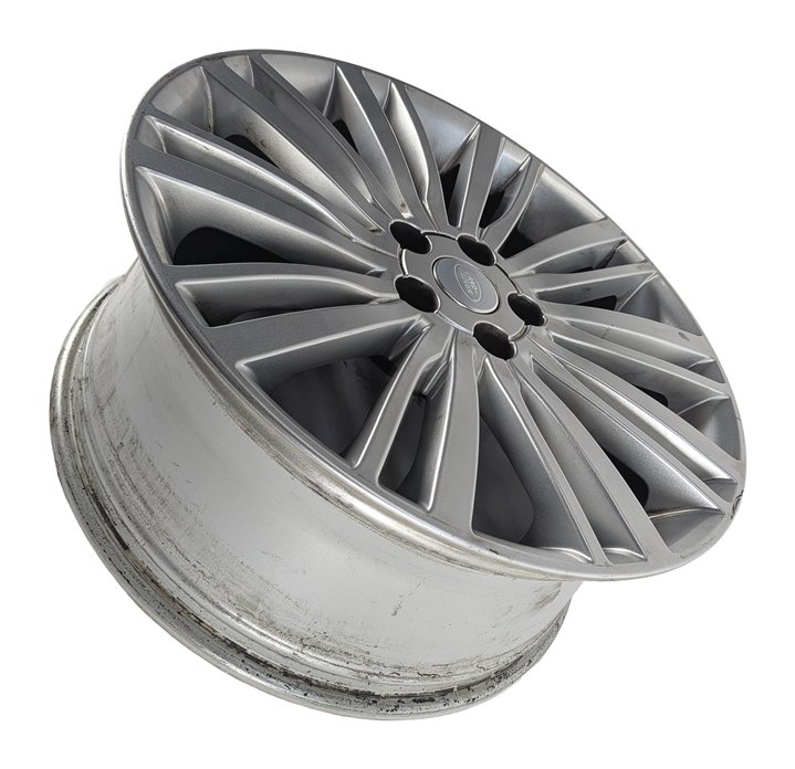 Thumbnail 4: 17-20 LAND ROVER DISCOVERY L462 20 X 8.5 10 SPLIT SPOKE WHEEL RIM SPARKLE SILVER