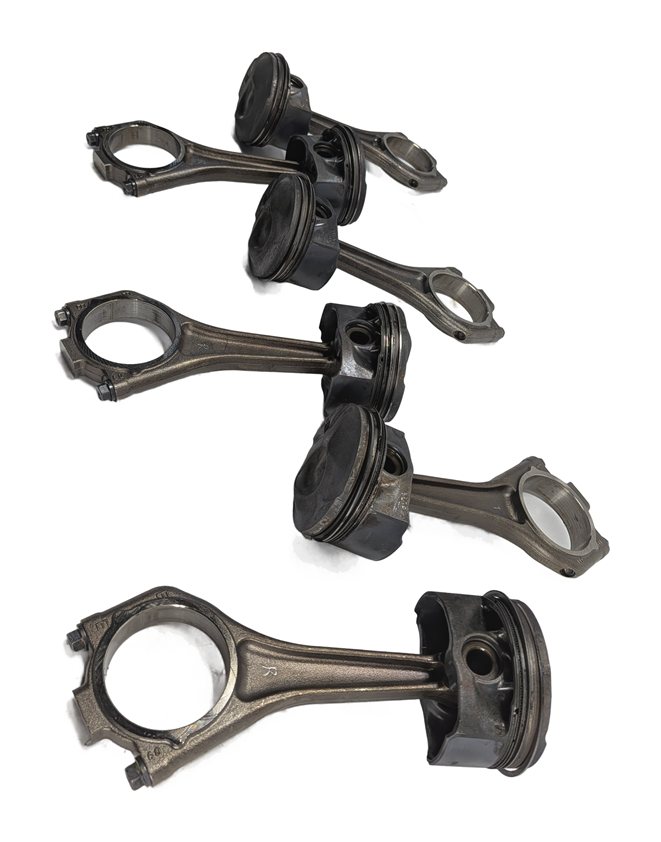 Thumbnail 4: 2017 LAND ROVER DISCOVERY (L462) 3.0L AJ126 ENGINE PISTON & CONNECTING ROD SET/6
