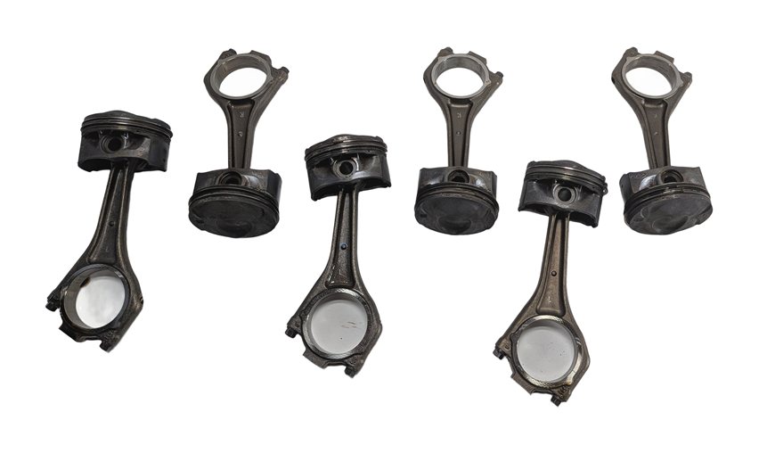 Thumbnail 7: 2017 LAND ROVER DISCOVERY (L462) 3.0L AJ126 ENGINE PISTON & CONNECTING ROD SET/6