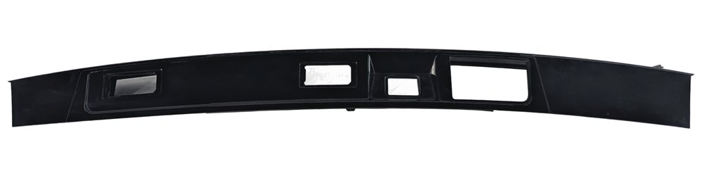 Thumbnail 6: 2017 LAND ROVER DISCOVERY (L462) REAR LIFTGATE LICENSE PLATE TRIM BEZEL (Black)