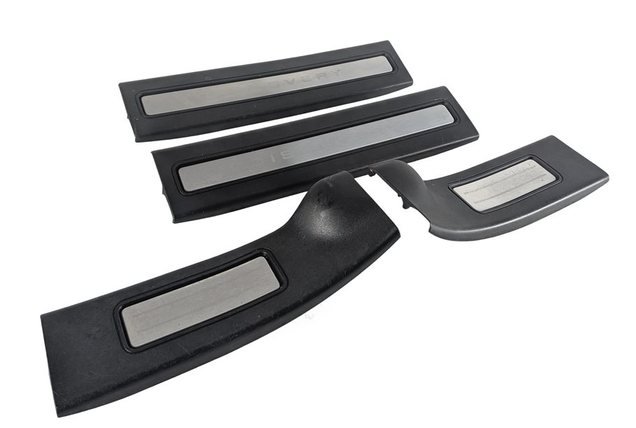 2017 LAND ROVER DISCOVERY (L462) FRONT & REAR DOOR SILL SCUFF TREAD PLATE SET/4