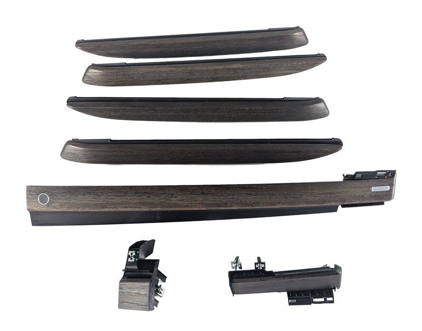 Thumbnail 3: 2017 LAND ROVER DISCOVERY L462 DASH DOOR PANEL TRIM SET/7 (Natural Shadow Oak)