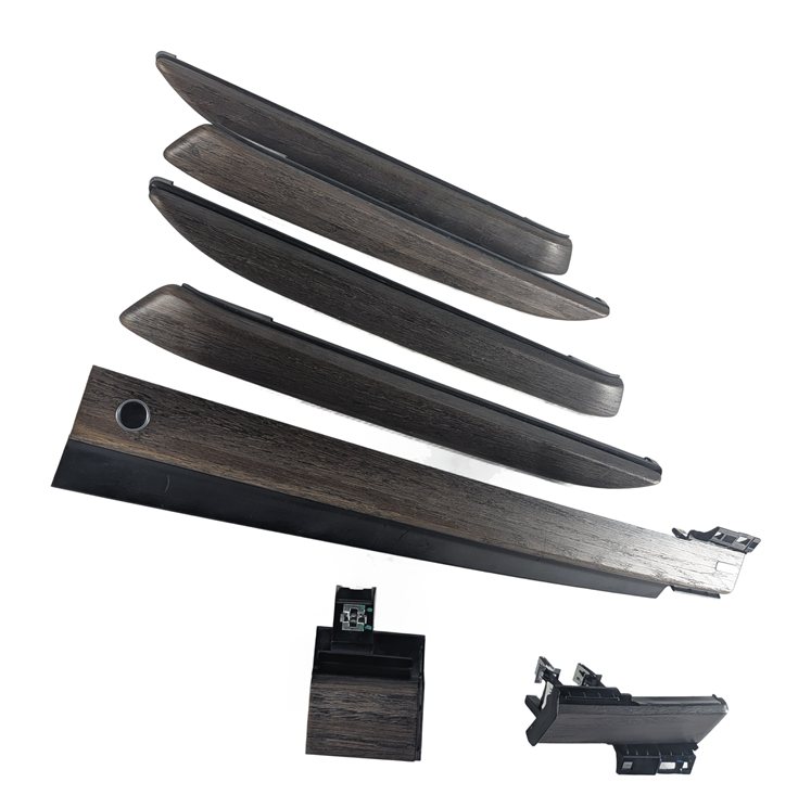 Thumbnail 5: 2017 LAND ROVER DISCOVERY L462 DASH DOOR PANEL TRIM SET/7 (Natural Shadow Oak)