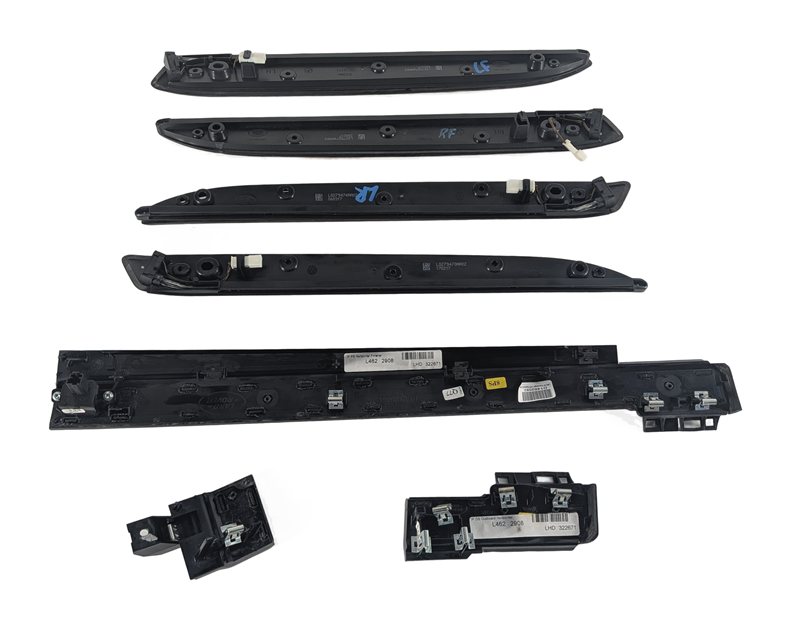 Thumbnail 7: 2017 LAND ROVER DISCOVERY L462 DASH DOOR PANEL TRIM SET/7 (Natural Shadow Oak)