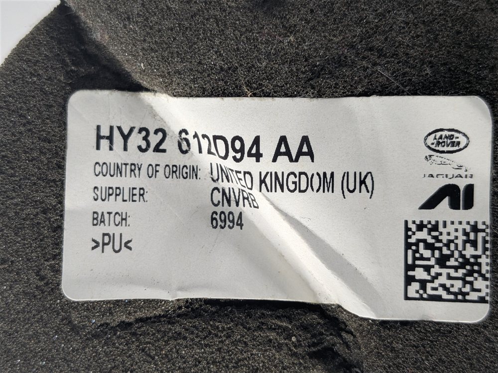 Thumbnail 10: 2017 LAND ROVER DISCOVERY (L462) REAR RIGHT 2ND ROW SEATBELT RETRACTOR (Black)