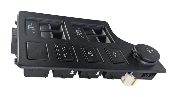 Thumbnail 4: 2017 LAND ROVER DISCOVERY L462 REAR CARGO SEAT FOLD AIR SUSPENSION SWITCH PANEL