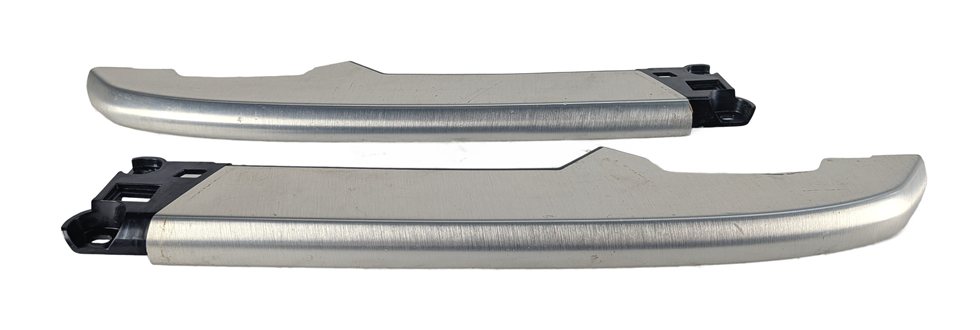 Thumbnail 2: 2017 LAND ROVER DISCOVERY (L462) DASH VERTICAL TRIM SET/2 (BRUSHED ALUMINUM)