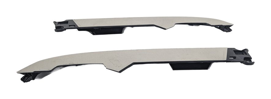 Thumbnail 6: 2017 LAND ROVER DISCOVERY (L462) DASH VERTICAL TRIM SET/2 (BRUSHED ALUMINUM)