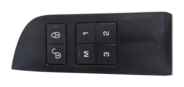 Thumbnail 3: 15-20 DISCOVERY SPORT ROVER SPORT VELAR DRIVER MEMORY SEAT SWITCH (BLACK)