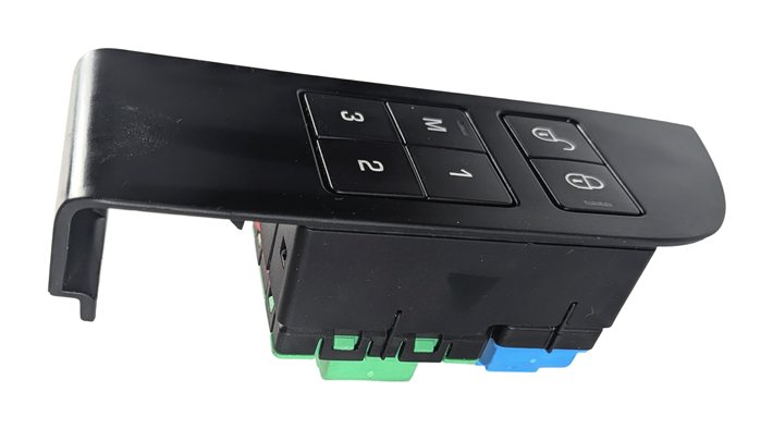 Thumbnail 4: 15-20 DISCOVERY SPORT ROVER SPORT VELAR DRIVER MEMORY SEAT SWITCH (BLACK)