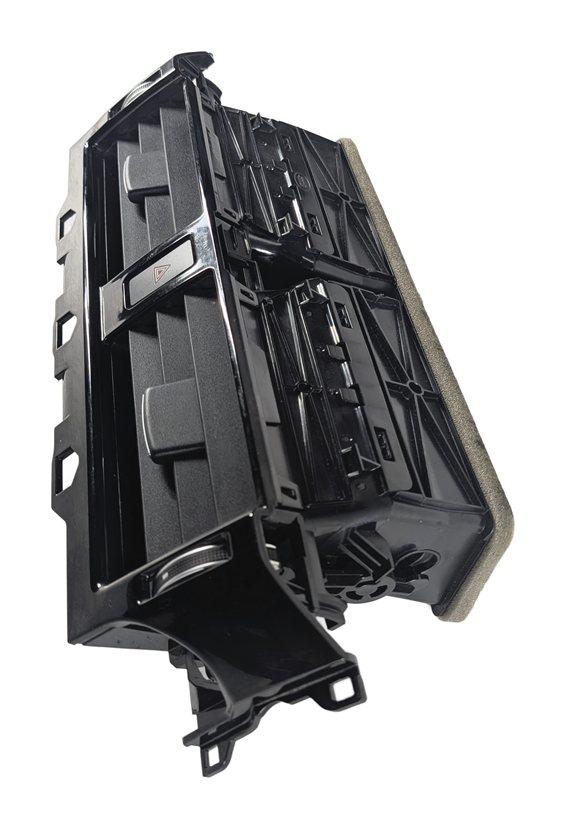 Thumbnail 5: 2017 LAND ROVER DISCOVERY L462 FRONT CENTER DASH AIR VENT HAZARD SWITCH (Black)
