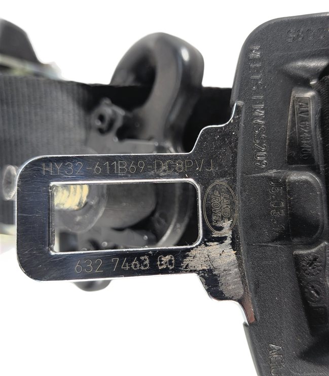 Thumbnail 10: 2017 LAND ROVER DISCOVERY L462 REAR LEFT 3RD ROW SEAT SEATBELT RETRACTOR (Black)