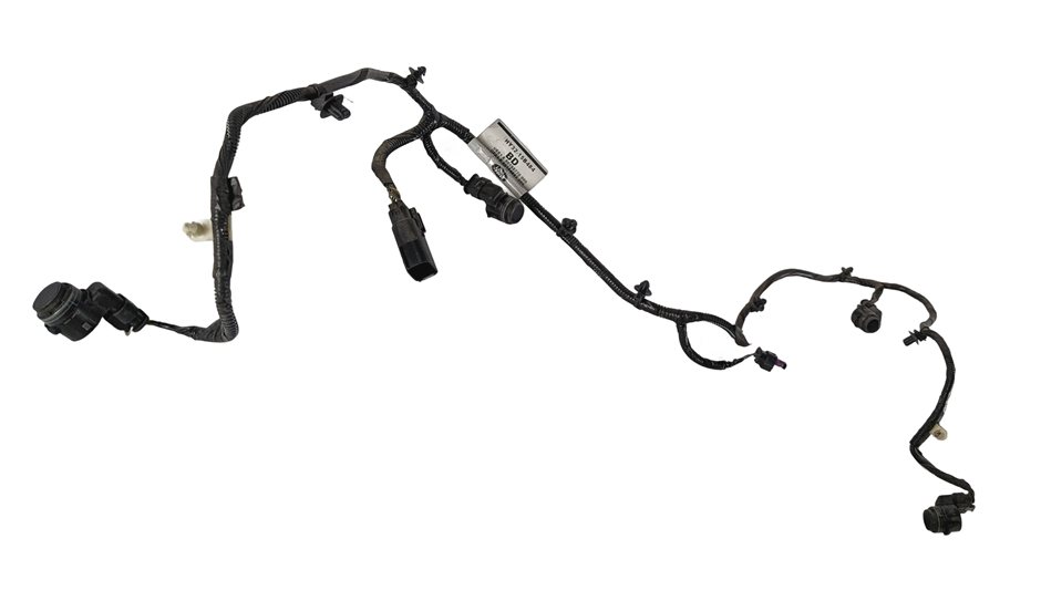 Thumbnail 5: 2017 LAND ROVER DISCOVERY L462 REAR PARKING PDC SENSOR SET/4 w/ HARNESS (Black)