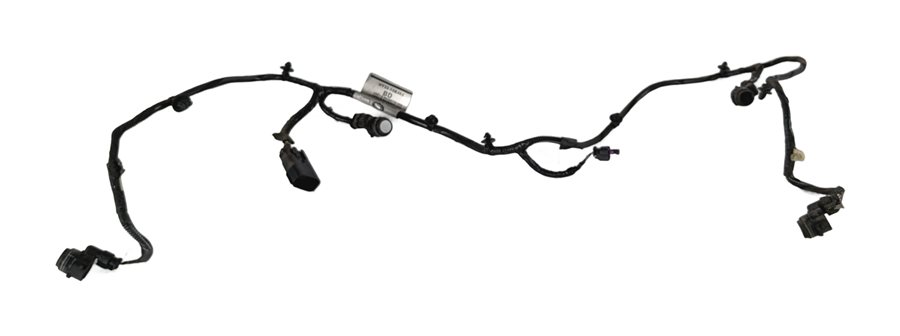 Thumbnail 6: 2017 LAND ROVER DISCOVERY L462 REAR PARKING PDC SENSOR SET/4 w/ HARNESS (Black)