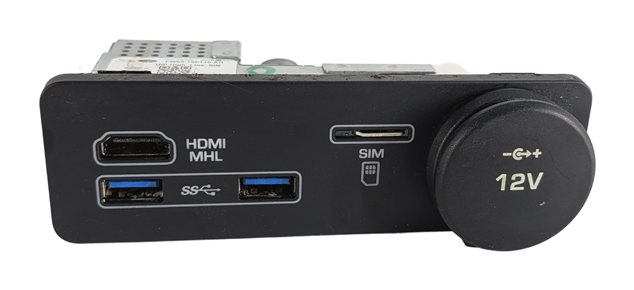 Thumbnail 3: 2017 LAND ROVER DISCOVERY (L462) USB HDMI SIM CARD MEDIA HUB POWER SOCKET PANEL