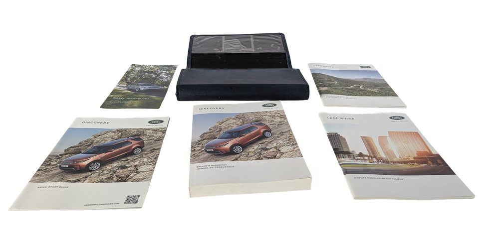 Thumbnail 2: 2017 LAND ROVER DISCOVERY (L462) 3.0L OWNER'S MANUAL BOOKLET w/ CASE SET/5