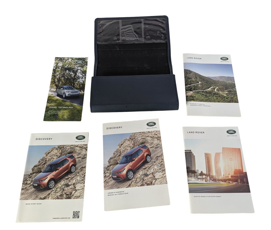 Thumbnail 3: 2017 LAND ROVER DISCOVERY (L462) 3.0L OWNER'S MANUAL BOOKLET w/ CASE SET/5