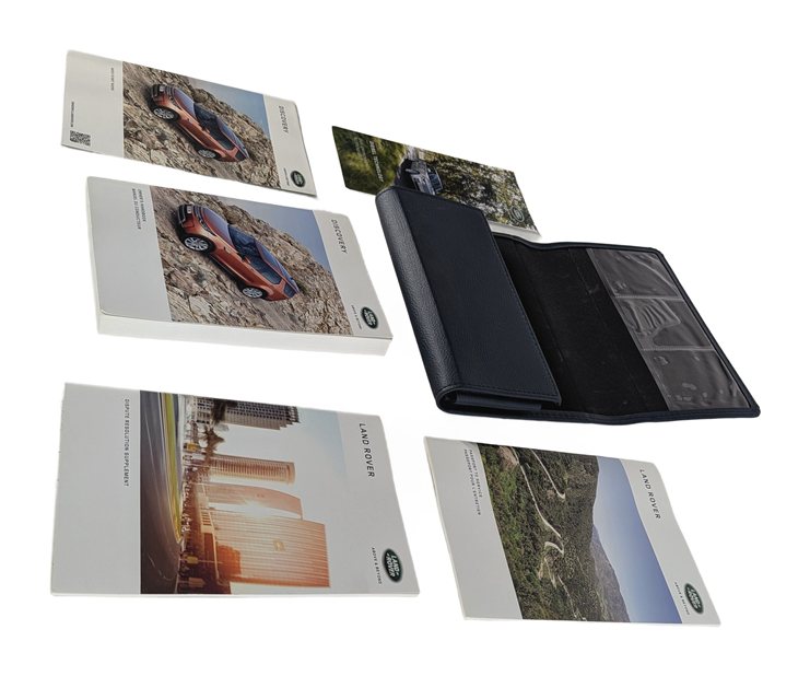 Thumbnail 4: 2017 LAND ROVER DISCOVERY (L462) 3.0L OWNER'S MANUAL BOOKLET w/ CASE SET/5