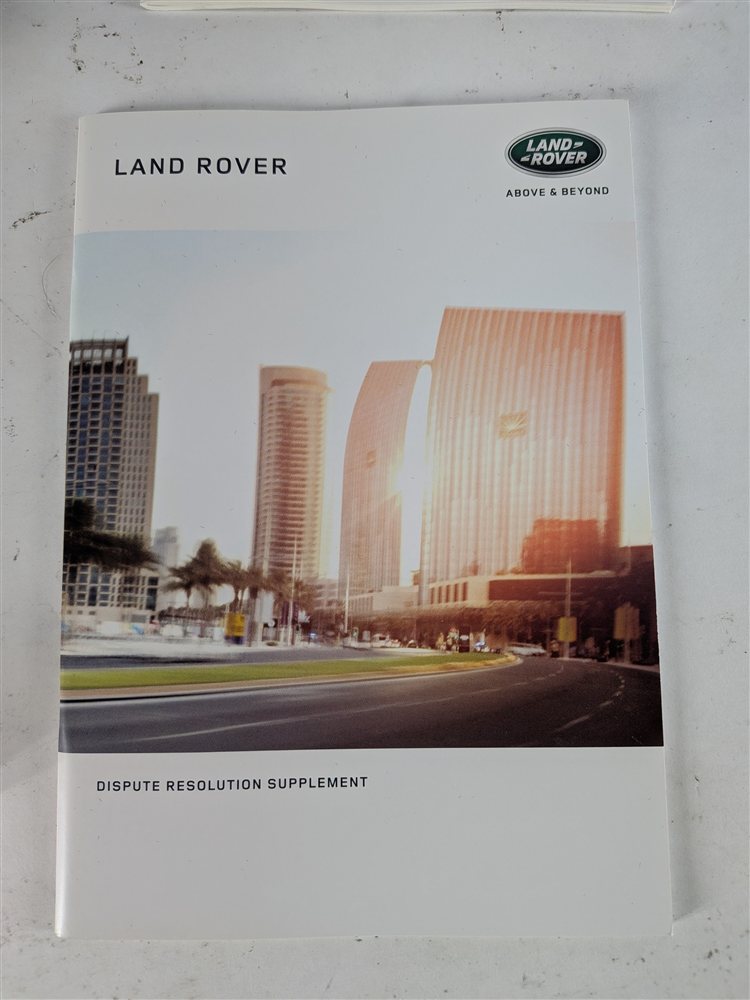 Thumbnail 9: 2017 LAND ROVER DISCOVERY (L462) 3.0L OWNER'S MANUAL BOOKLET w/ CASE SET/5