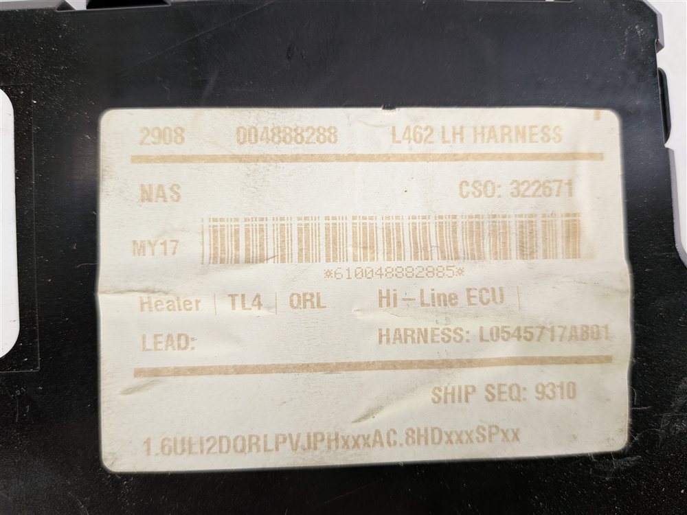 Thumbnail 10: 2017 LAND ROVER DISCOVERY L462 FRONT LEFT DRIVER SEAT MEMORY CONTROL MODULE UNIT