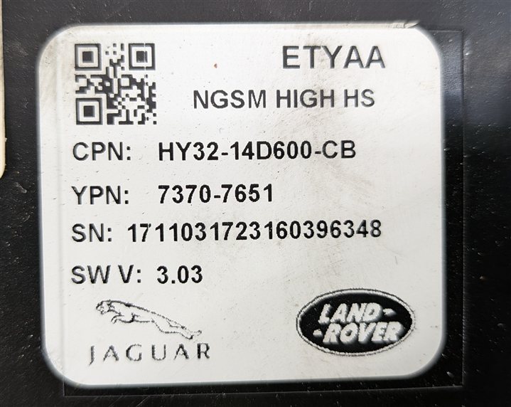 Thumbnail 9: 2017 LAND ROVER DISCOVERY L462 FRONT LEFT DRIVER SEAT MEMORY CONTROL MODULE UNIT