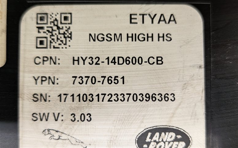 Thumbnail 9: 2017 LAND ROVER DISCOVERY L462 FRONT RIGHT PASSENGER SEAT MEMORY CONTROL MODULE
