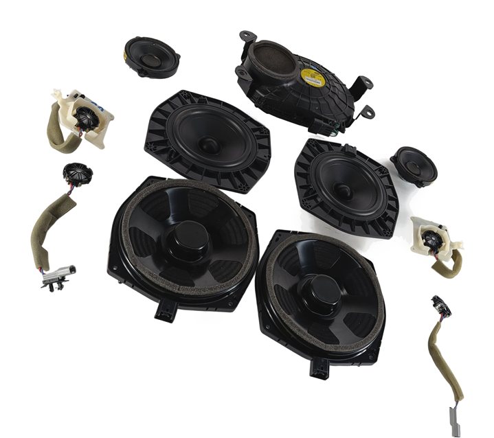 2017 LAND ROVER DISCOVERY (L462) AUDIO SOUND SYSTEM SPEAKER SET/11 w/ SUBWOOFER