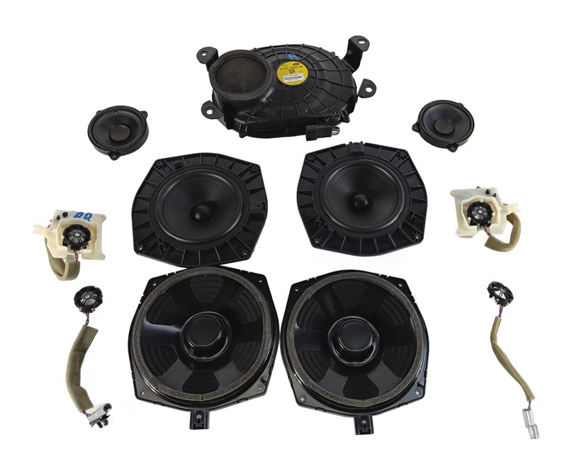 Thumbnail 8: 2017 LAND ROVER DISCOVERY (L462) AUDIO SOUND SYSTEM SPEAKER SET/11 w/ SUBWOOFER